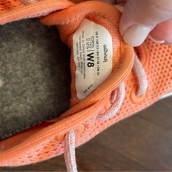 Allbirds Tree Runner Orange - Picture 3 of 7